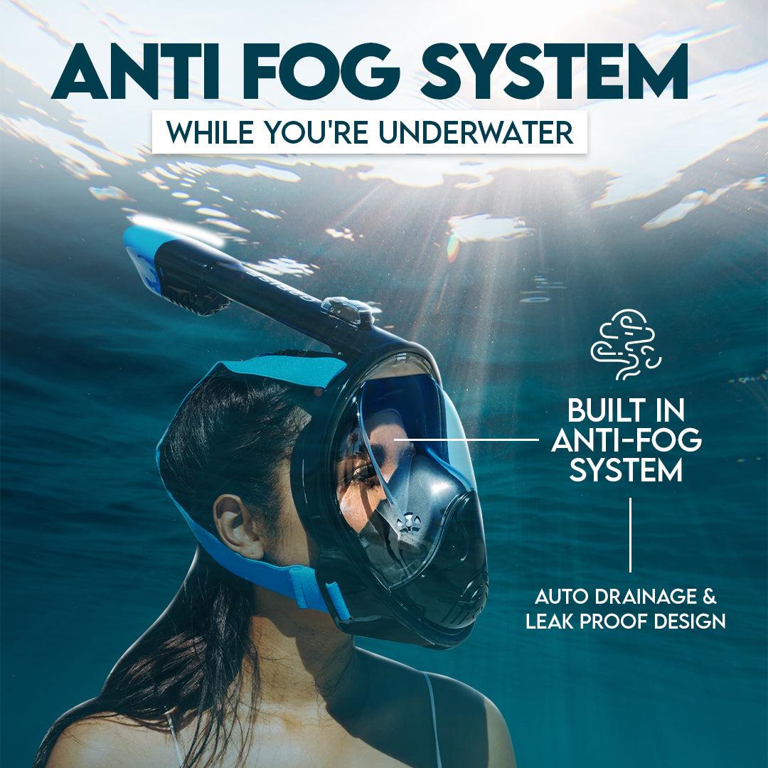 SnorkelPal - Full Face Snorkel Mask