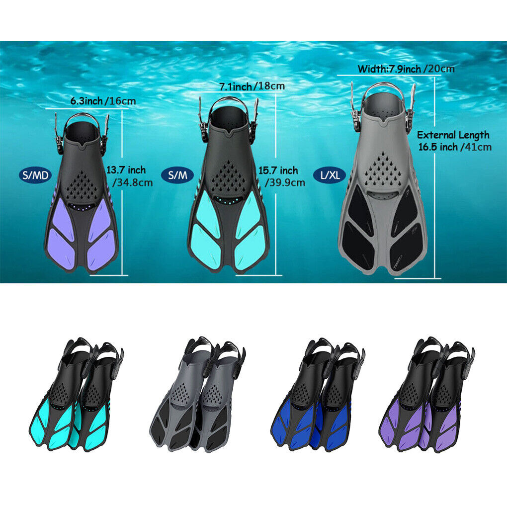 Snorkel Pal™️ Premium Diving Fins Adult/Kids