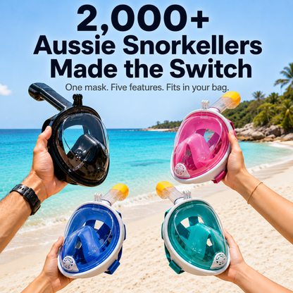SnorkelPal - Full Face Snorkel Mask